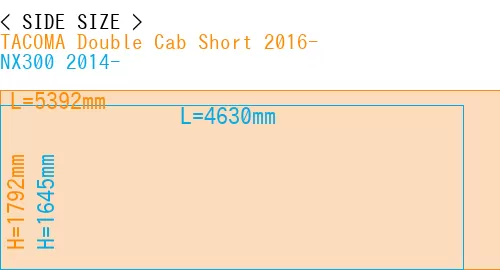 #TACOMA Double Cab Short 2016- + NX300 2014-